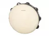 Тамбурин 10" с кожей, черный, Fleet, THD10BK