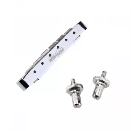Бридж Tune-O-Matic Wilkinson для Les Paul, хром, Musiclily, MX1815CR