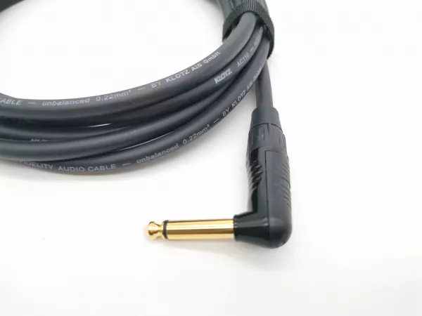 Кабель инструментальный, угловой, 4м, ZZcable, G25-JR-J-0400-0  рис.2 