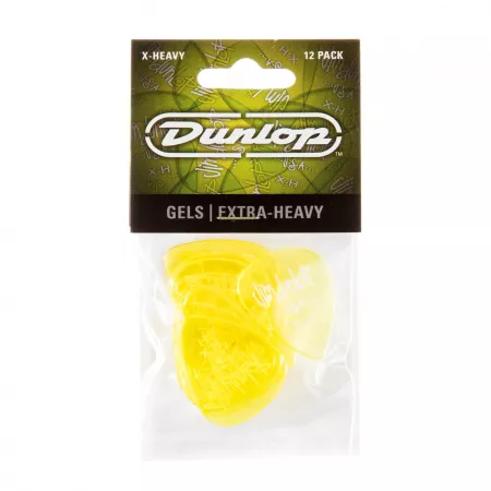 Gels Медиаторы 12шт, очень толстые, Dunlop, 486PXH