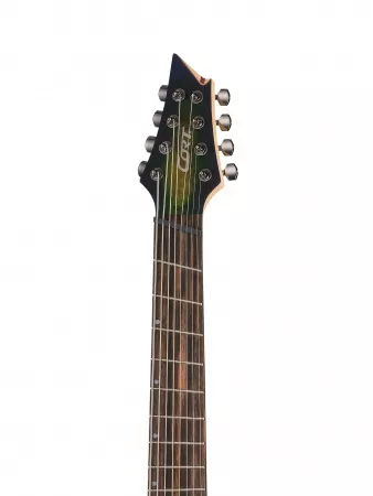 KX Series Электрогитара мультимензурная 8-струнная, зеленая, Cort, KX508MS-II-MBB