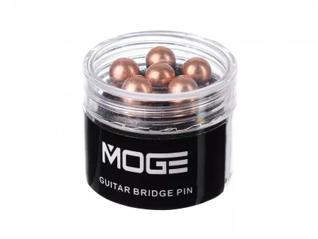 Фиксатор струн, цинк, цвет бронза, набор, Moge, GBP-Bronze