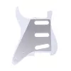 Пикгард для гитары Fender Stratocaster SSS, 1 слой, белая, Musiclily, MX1388GW