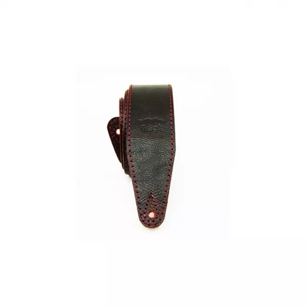 Leather 21 Ремень для гитары, кожаный, бордо, Fidel, FL60005L21L  рис.2 