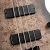 Artisan Series Бас-гитара безголовая, коричневая, Cort, Space4-WBAG-SDB