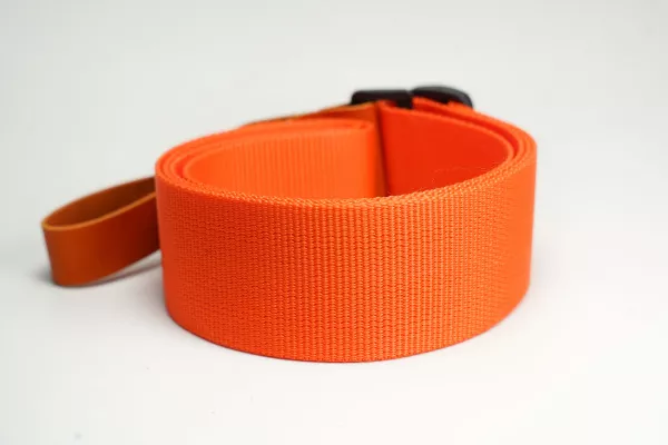Ремень для гитары, нейлоновый, морковный, Mamba straps, MB5072-134  рис.2 