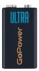 Ultra Элемент питания Крона 6LR61 Alkaline 9В, GoPower, 00-00026400