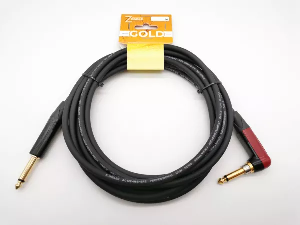 Кабель инструментальный Silent, прямой/угловой, 5м, ZZcable, G51-JRS-J-0500-0  рис.2 