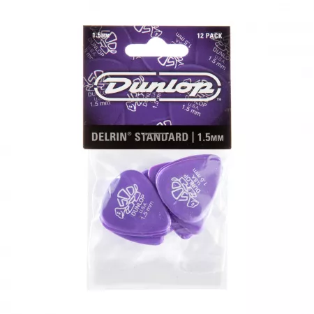 Delrin 500 Медиаторы, 12шт, толщина 1,50мм, Dunlop, 41P1.50