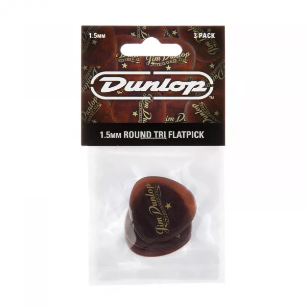 Americana Round Медиаторы треугольные, 3шт, Dunlop, 494P101  рис.2 