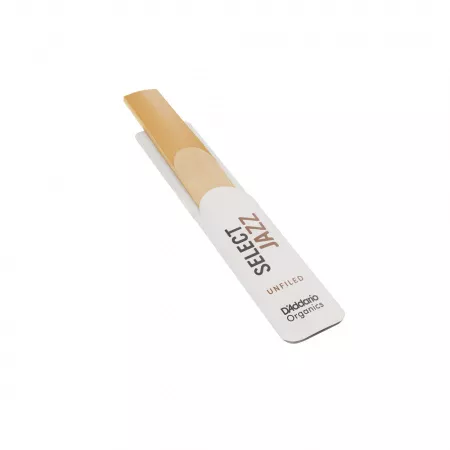 Organic Select Jazz Unfiled Трости для саксофона тенор, размер 4M, 5шт, D'Addario, ORRS05TSX4M