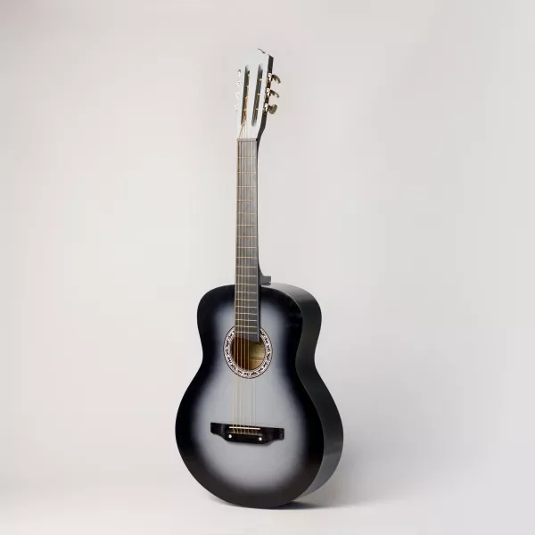 Акустическая гитара, 7-струнная, серый санберст, АККОРД, ACD-40-A-54-G  рис.2 