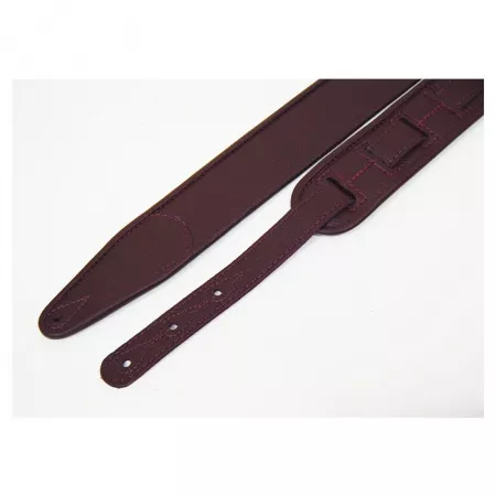 Leather Custom Ремень для гитары, кожаный, бордовый, Fidel, FL700006CU