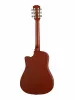 Акустическая гитара, с вырезом, цвет натуральный, Foix, FFG-3860C-NAT