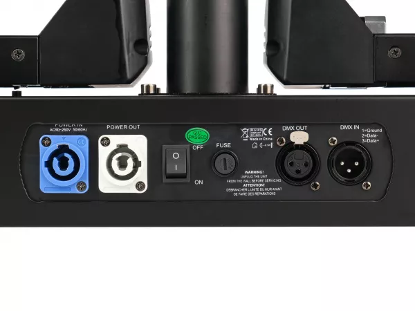 Вращающаяся голова Wash, cдвоенная, RGBW, LED 6х15Вт, LFocus, BR-615-2  рис.2 