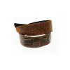 Leather 21 Ремень для гитары, кожаный, сцинк, Fidel, FL60019L21L
