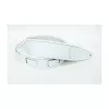 Leather Custom Ремень для гитары, кожаный, белый, Fidel, FL700005CU
