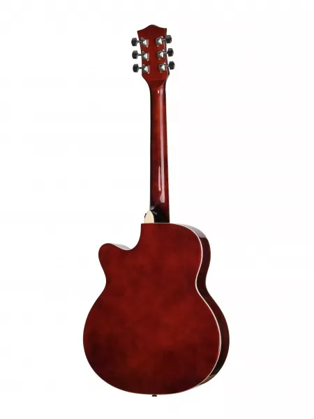 Акустическая гитара, санберст, с вырезом, Foix, FFG-1039SB  рис.2 