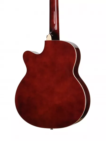 Акустическая гитара, санберст, с вырезом, Foix, FFG-1039SB  рис.2 