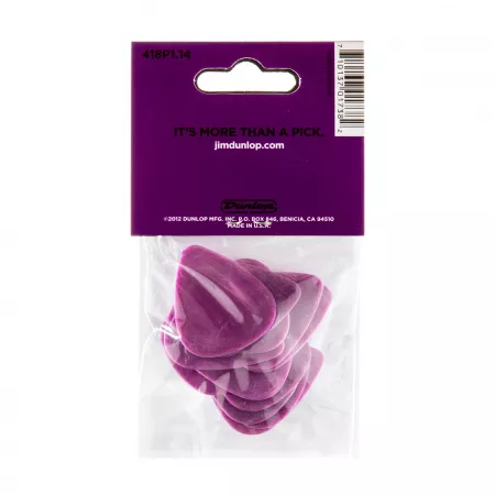 Tortex Standard Медиаторы 12шт, толщина 1,14мм, Dunlop, 418P1.14