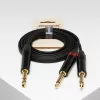 JS2JM-1m Y-кабель 6,3мм стерео - 2х6,3мм моно, 1м, SHNOOR