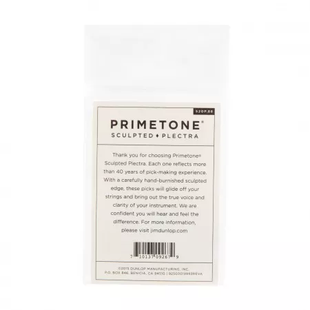 Primetone Jazz III XL Медиаторы 3шт, толщина 0,88мм, Dunlop, 520P.88