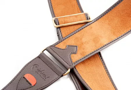 Talisman Divine Ремень для гитары, текстиль/синтетика, коричневый, RightOn Straps, 8419612001008