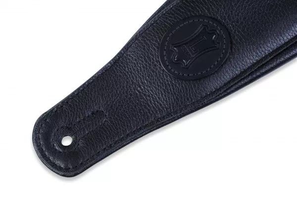 Signature Series Ремень для гитары, кожаный, черный, Levy's, MSSB2-BLK  рис.2 
