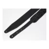 Leather 21 Ремень для гитары, кожаный, черный, Fidel, FL60044L21L