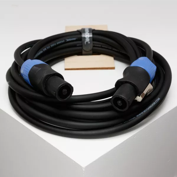 SC215-SPSP-9m Кабель акустический гибкий, 2x1,5мм, Speakon, 9м, SHNOOR