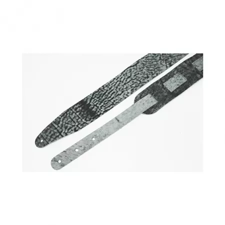 Leather Ремень для гитары, кожаный, белые ночи, Fidel, FL50037L