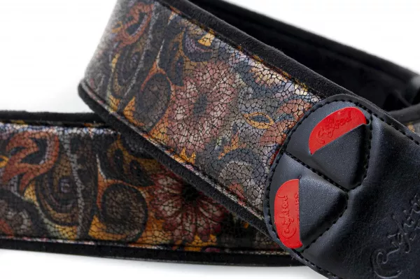 Mojo Crunch Ремень для гитары, текстиль/синтетика, черный, RightOn Straps, 8436612540634  рис.2 