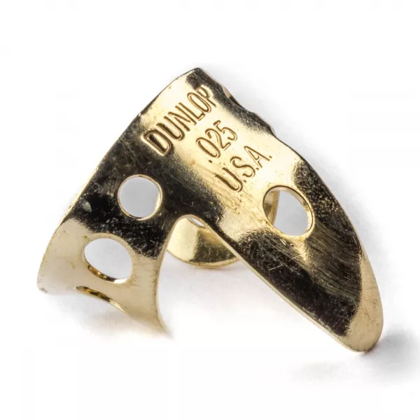 Brass Медиаторы на палец 20шт, латунь, толщина .025, Dunlop, 37R.025  рис.2 