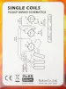 Звукосниматель магнитный, сингл, средний, черный, Belcat, BS-02Middle-BK