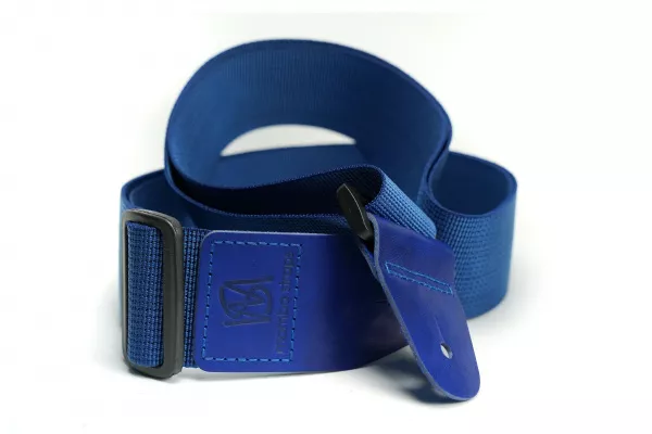 Ремень для гитары, нейлоновый, синий, Mamba straps, MB5031-023  рис.2 