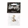 Nickel Silver Медиаторы на палец 5шт, нейзильбер, толщина .018, Dunlop, 33P.018