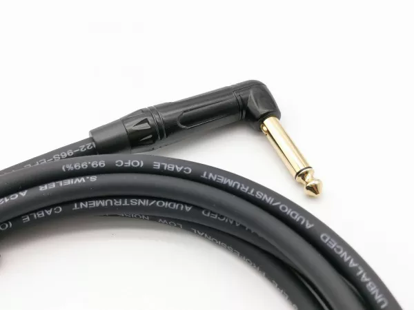 Кабель инструментальный Silent, прямой/угловой, 5м, ZZcable, E19-JRS-J-0500-0  рис.2 