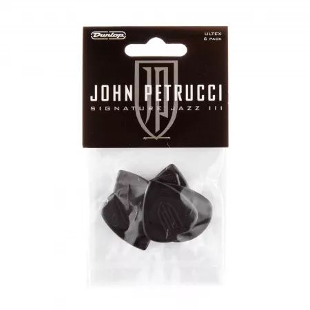 John Petrucci Jazz III Медиаторы 6шт, толщина 1,5мм, Dunlop, 427PJP