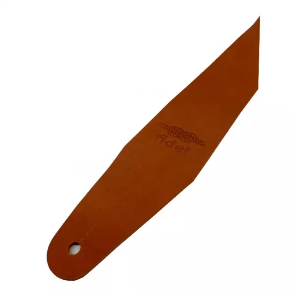 Leather Ремень для гитары, кожаный, абрикос, Fidel, FL50007L  рис.2 