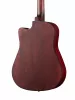 Акустическая гитара, с вырезом, санберст, Foix, FFG-3810C-SB
