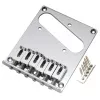 Бридж для Squier и Imported Tele, хром, Musiclily, MX2606CR