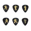 Elvis Presley Portrait Медиаторы 6шт, средние, в коробочке, Dunlop, EPPT04
