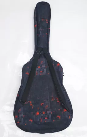 Чехол для гитары дредноут, ткань "камин", MEZZO, MZ-ChGD-1/1fire
