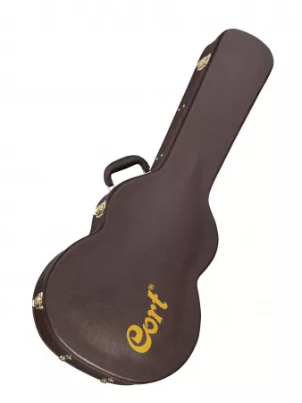 Frank Gambale Luxe Series Классическая гитара со звукоснимателем, с чехлом, Cort, LUXE-NYLON-WCASE-BR
