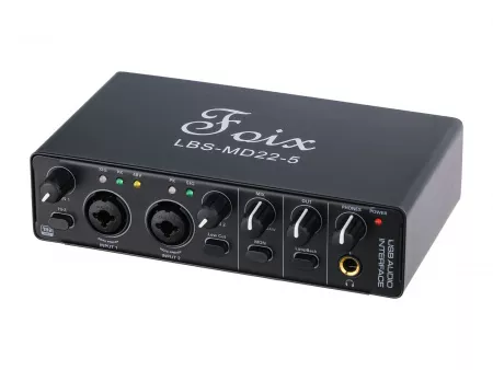 Звуковая карта USB, 24 бит/192 кГц, Foix, LBS-MD22-5