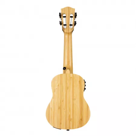 Bamboo Series Укулеле сопрано со звукоснимателем, с чехлом, цвет натуральный, Cascha, HH-2312E