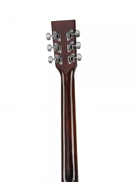 Электро-акустическая гитара, с вырезом, санберст, Caraya, F631CEQ-BS  рис.2 
