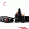 Кабель микрофонный XLR-M-F, квадропольный, 2м, ZZcable, E5-XLR-M-F-0200-0