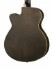 Акустическая гитара, с вырезом, коричневый санберст, Naranda, HS-4040-TBS