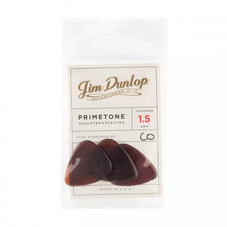 Primetone Медиаторы, 3шт, толщина 1.5мм, с насечкой, стандартные, Dunlop, 510P1.5